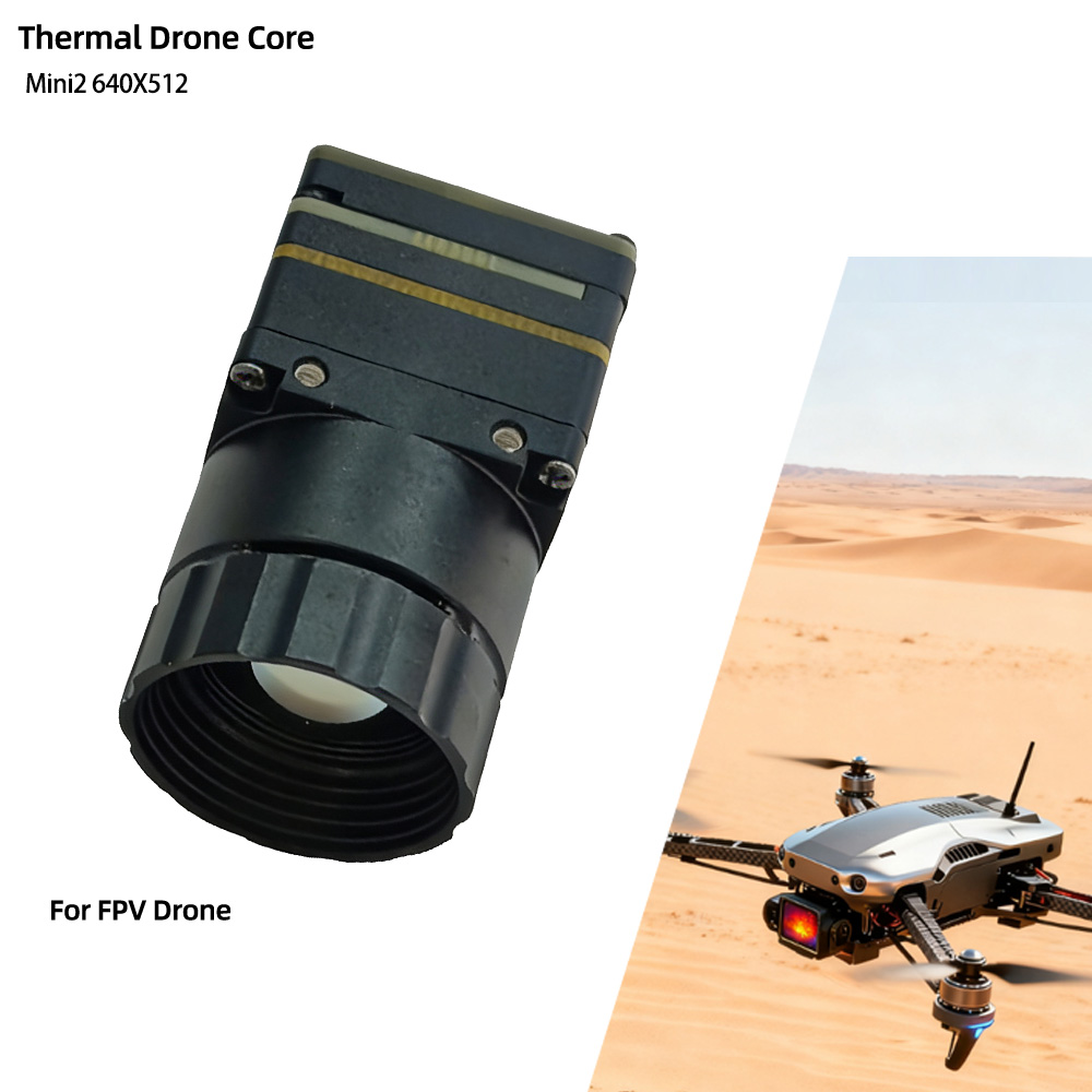 Drone Thermal Imaging - Iray Inffiray Factory Analog FPV Drone