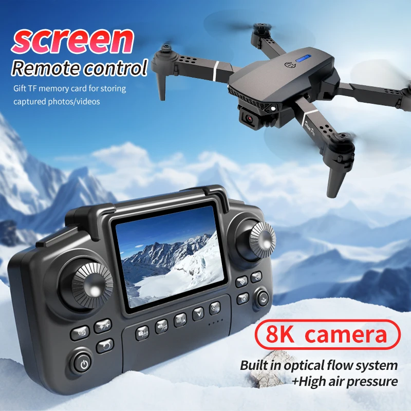Professional E88 PRO Drone wit - Drone Photogrammetry ulasan dan harga