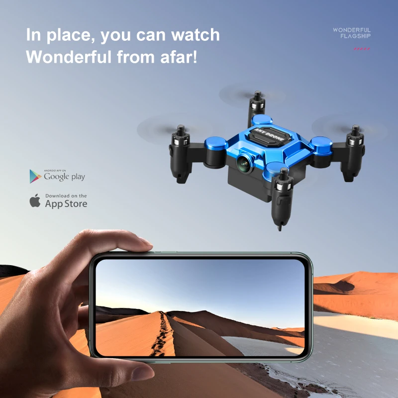 K04 Mini Folding Storage Aircr - Drone Video Production ulasan dan harga