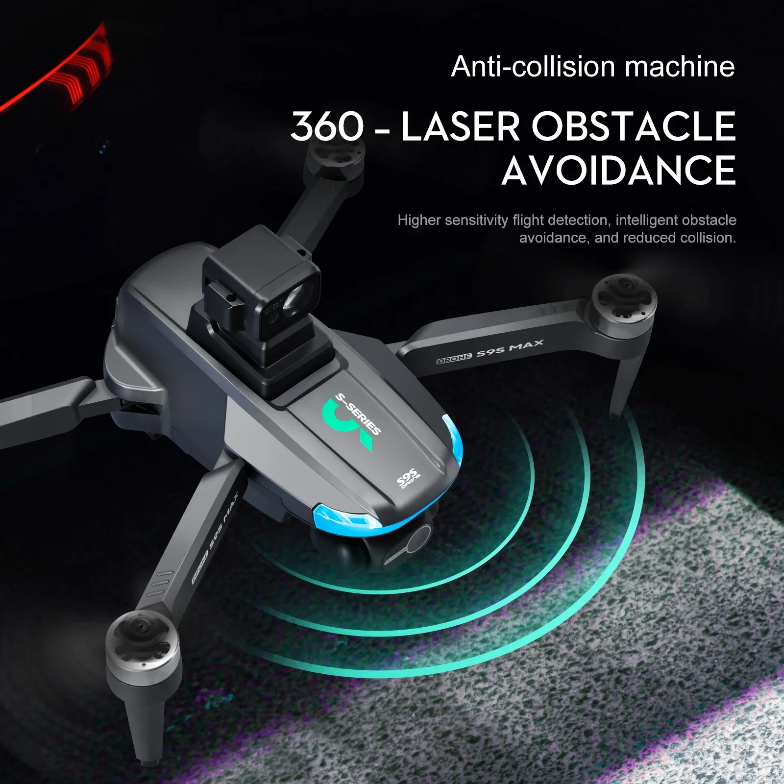 NEW S9S MAX MINI Drone 4K 2-Ax - Drone Video Production ulasan dan harga
