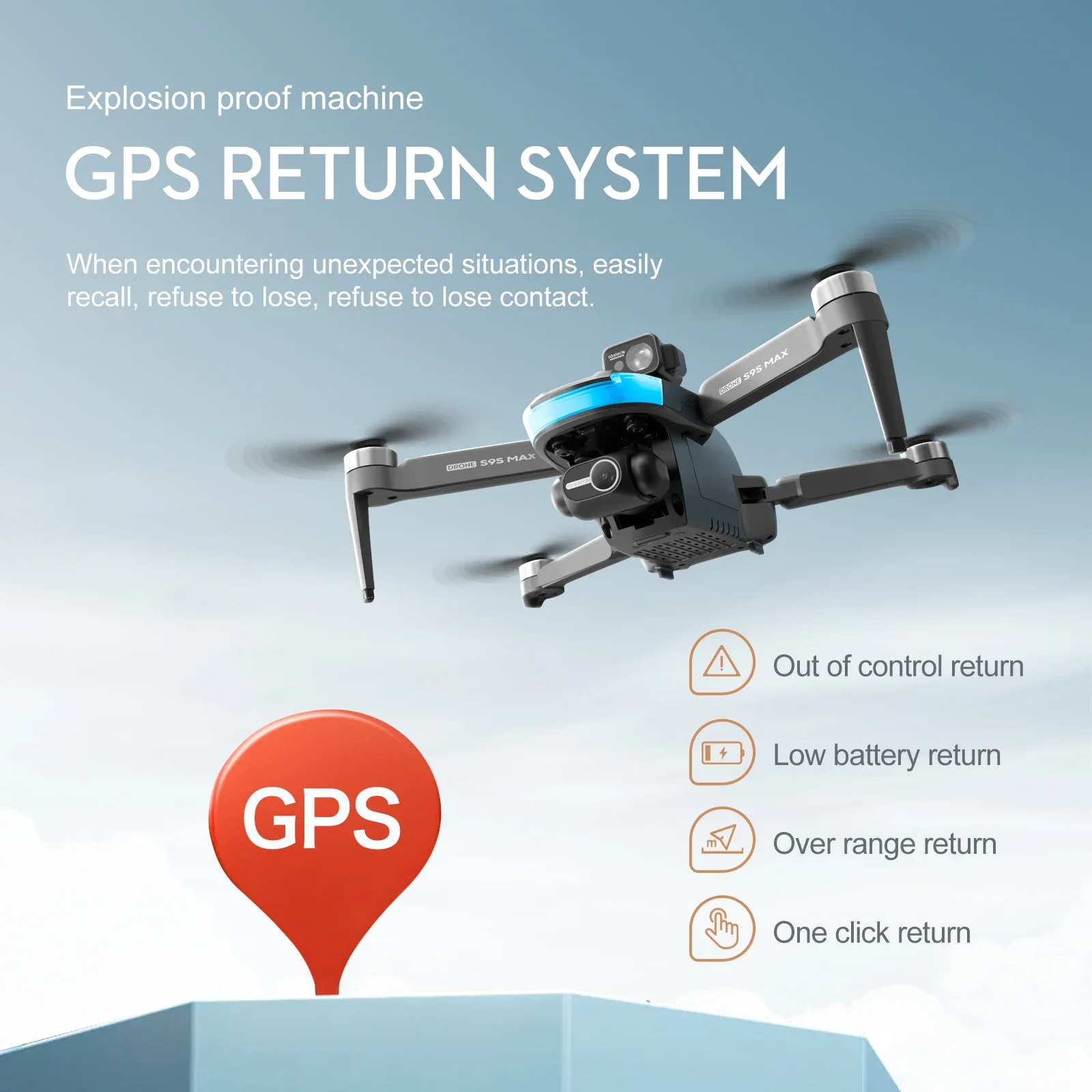 NEW S9S MAX MINI Drone 4K 2-Ax - Drone Video Production ulasan dan harga