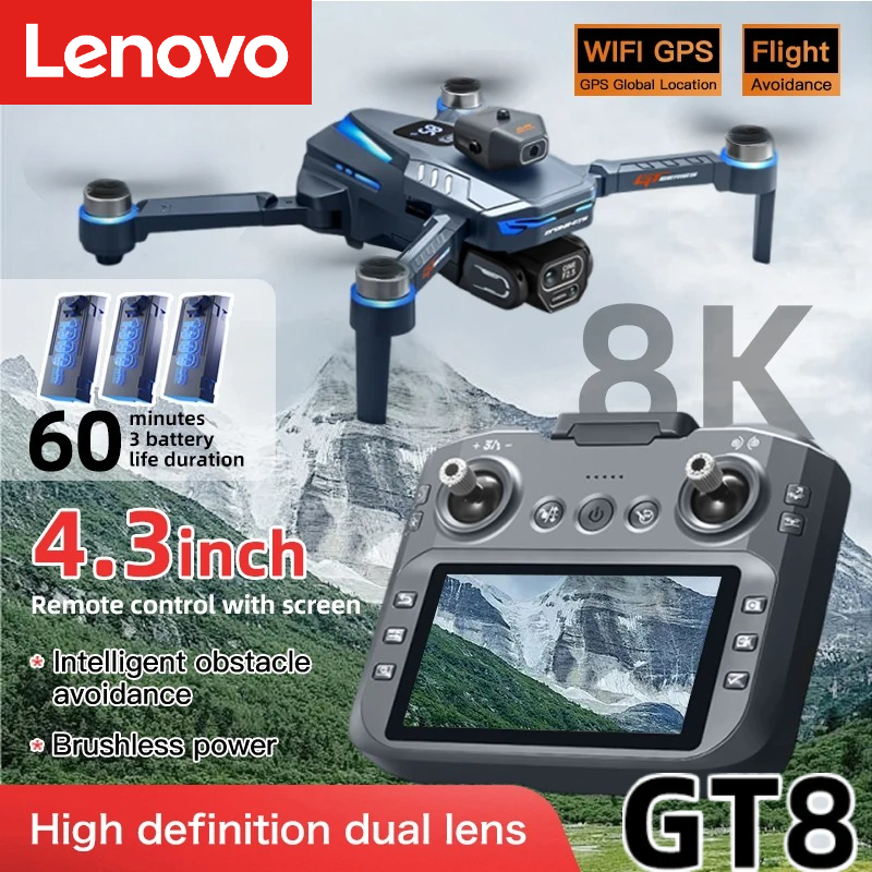 Lenovo GT8 Drone 8K Profession - Drone Photogrammetry ulasan dan harga