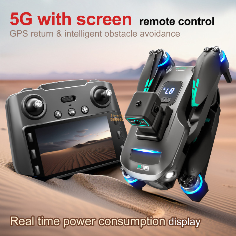 8K Dual Camera 5G WIFI FPV Rem - Drone Mapping ulasan dan harga