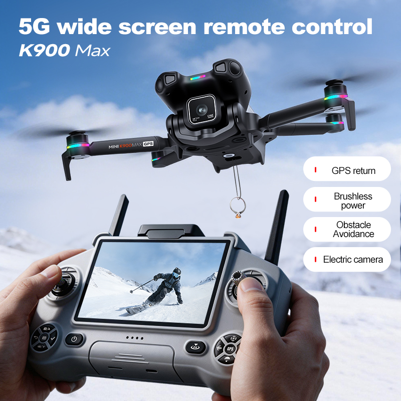 New K900 MAX GPS Drone with 4K - Drone Mapping ulasan dan harga