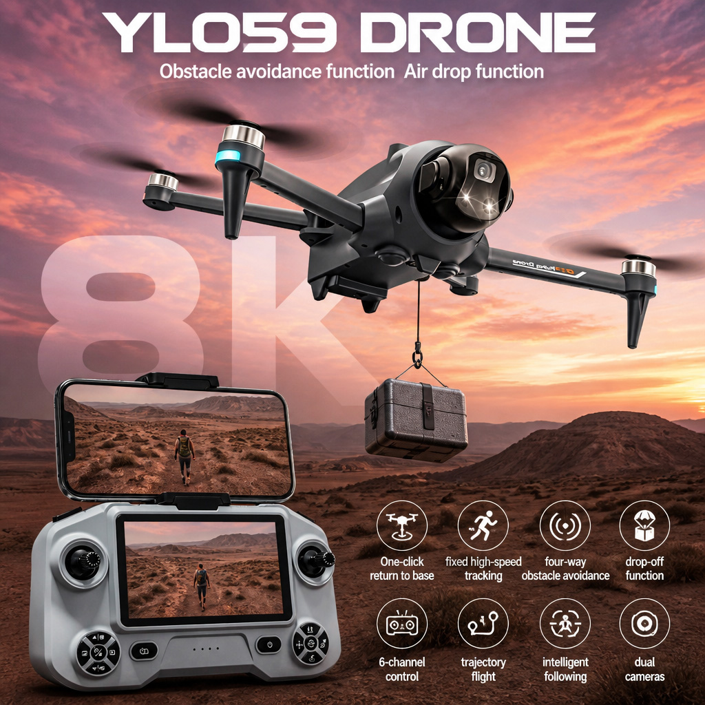 NEW YL059 Drone GPS Auto Retur - Drone Multispectral ulasan dan harga