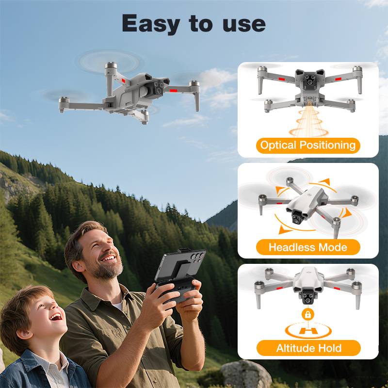 NEW Hot L017 Pro Drone Brushle - Drone Mapping ulasan dan harga