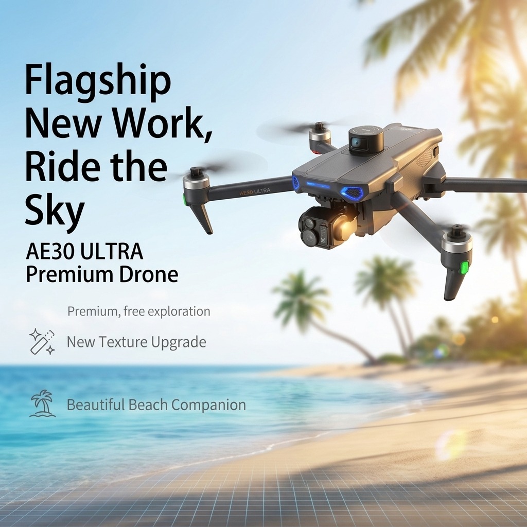 NEW AE30 Ultra GPS Drone 4K Pr - Drone Multispectral ulasan dan harga